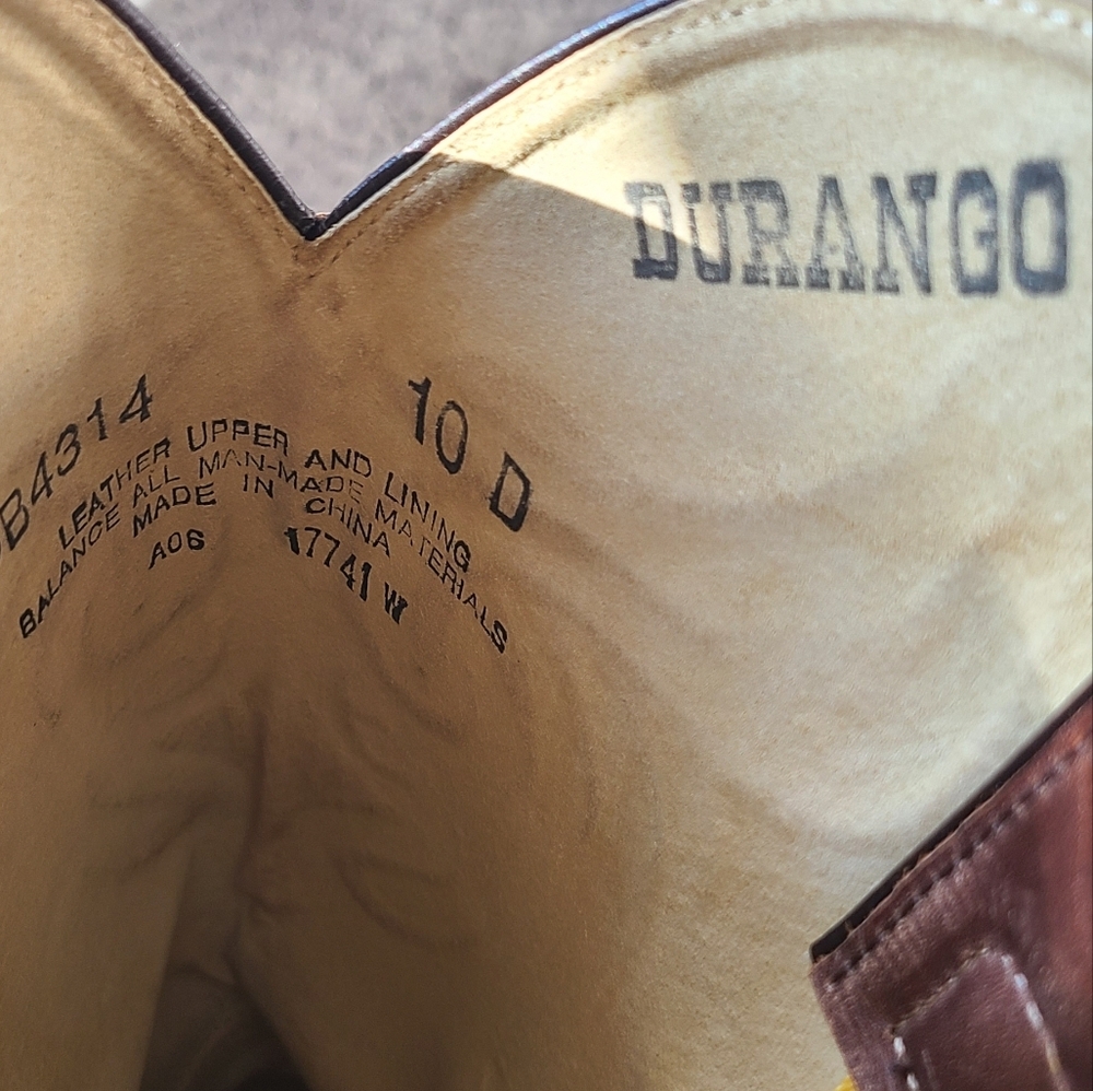 Durango Western Embroidered Boots - image 2